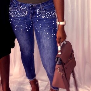 Cropped jeans